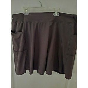 32 Degrees Cool Skort Skirt Sz XL Black  RN#165550